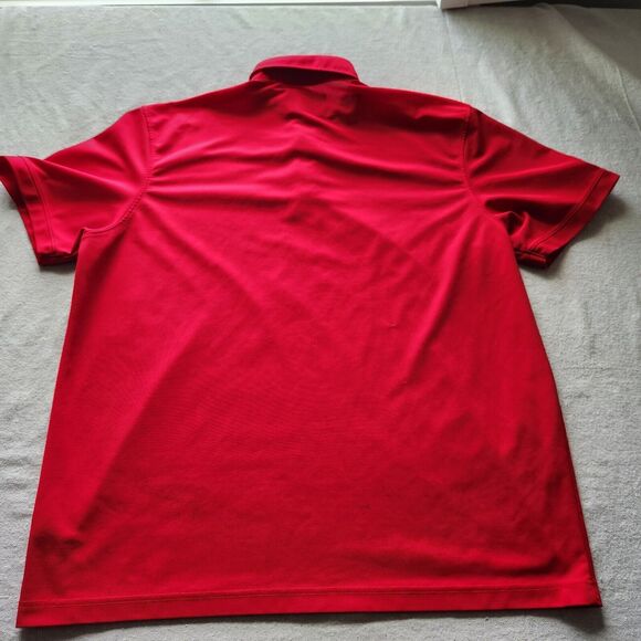 Chick-Fil-A Polo Shirt Mens XL Red Employee Uniform Work Oobe Authentic - Picture 11 of 14